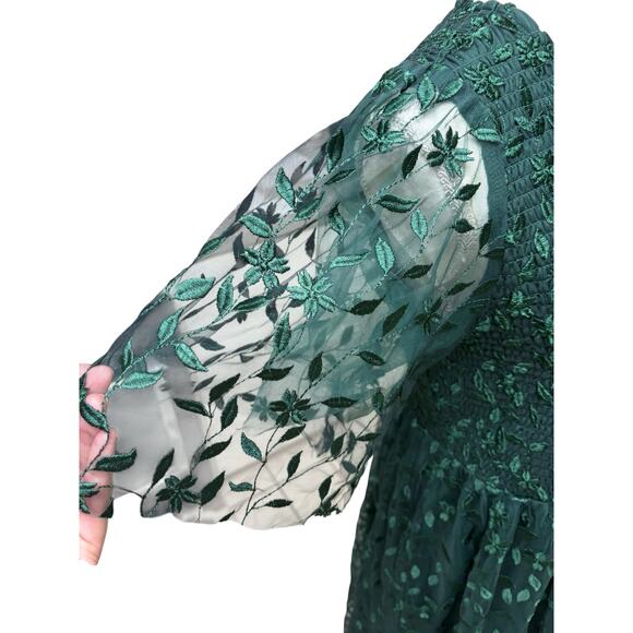 NWT Baltic Born Kendray Duchess Toule Floral Lace Overlay Fit n Flare Dress - XL - Picture 6 of 9